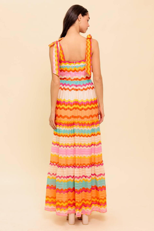 IN THE SPOTLIGHT WOVEN MAXI DRESS.