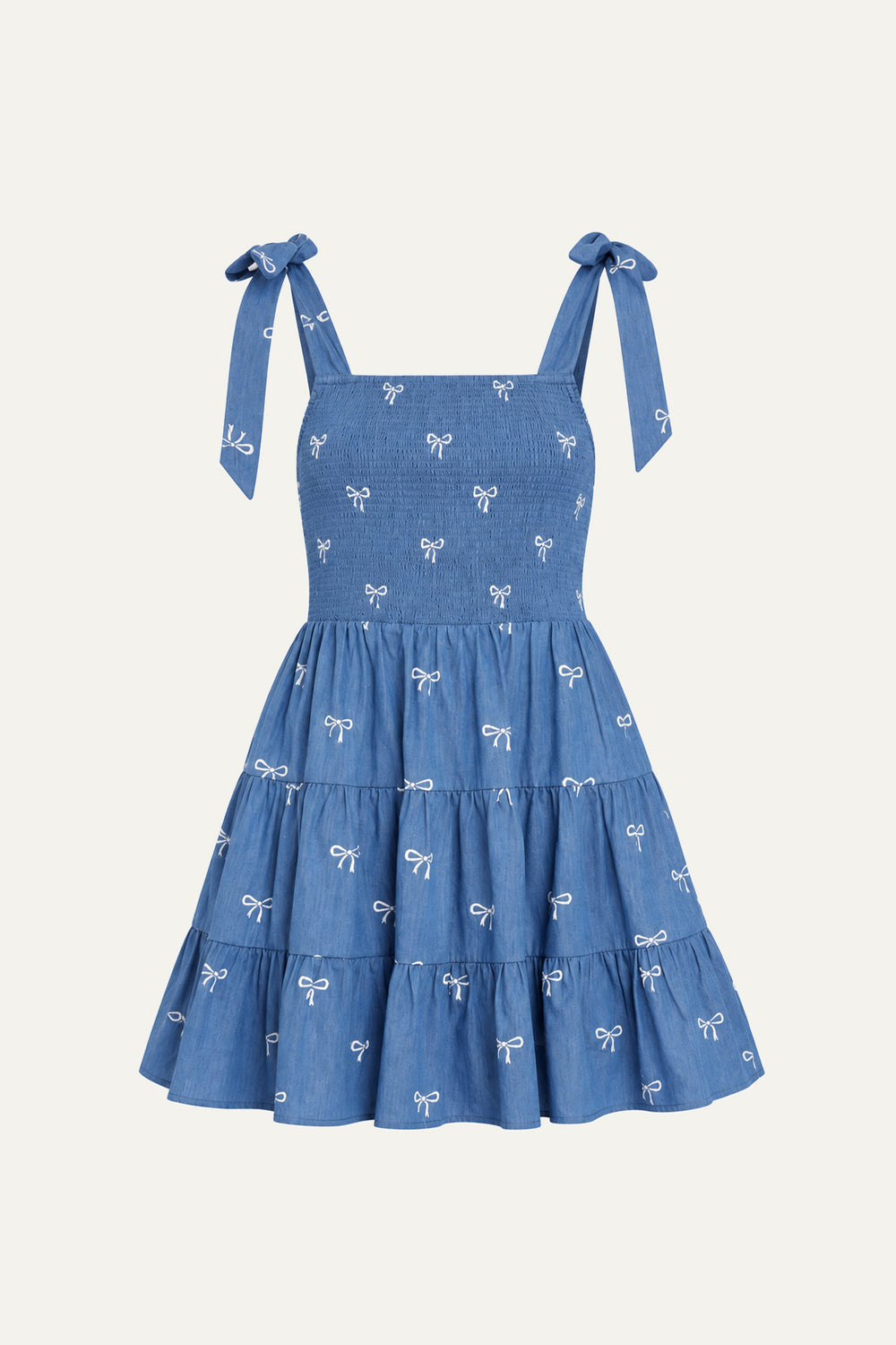 DUSK ENCHANTMENT WOVEN MINI DRESS