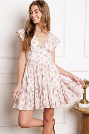 RADIANT RIVIERA WOVEN MINI DRESS - Flying Tomato - DRESSES - Flying Tomato
