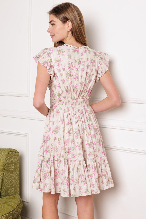 RADIANT RIVIERA WOVEN MINI DRESS - Flying Tomato - DRESSES - Flying Tomato