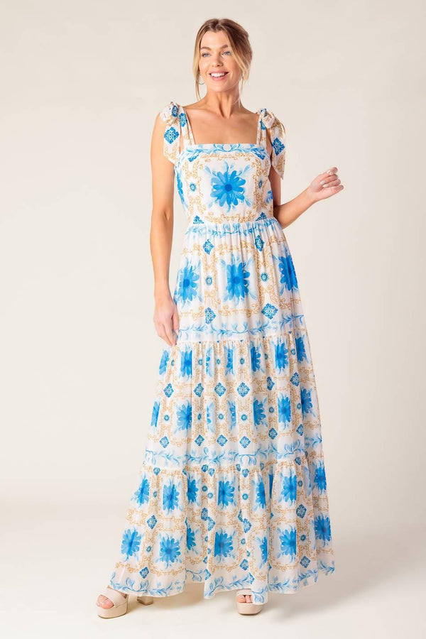 MY DEBUT WOVEN MAXI DRESS.