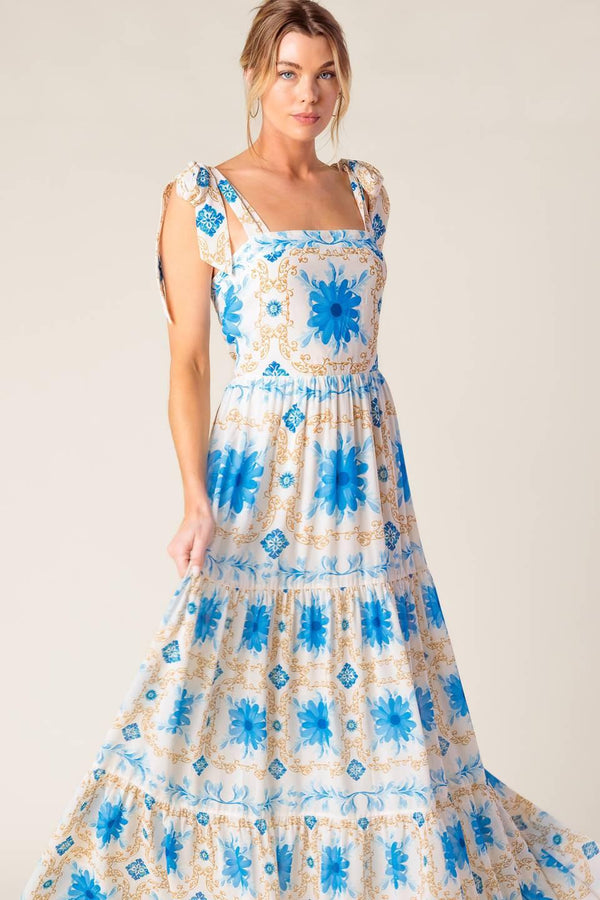 MY DEBUT WOVEN MAXI DRESS.