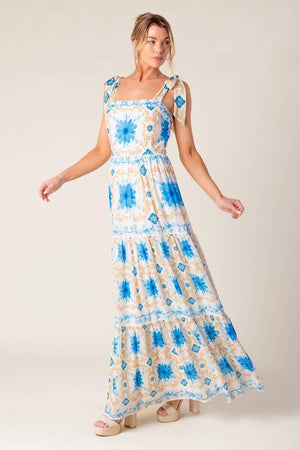 MY DEBUT WOVEN MAXI DRESS.