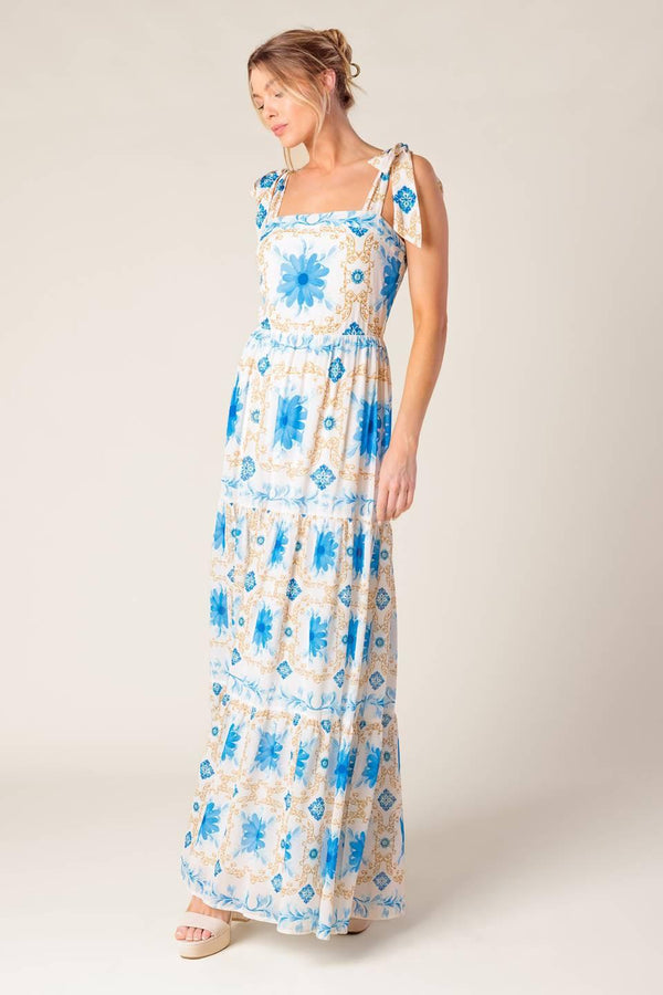 MY DEBUT WOVEN MAXI DRESS.