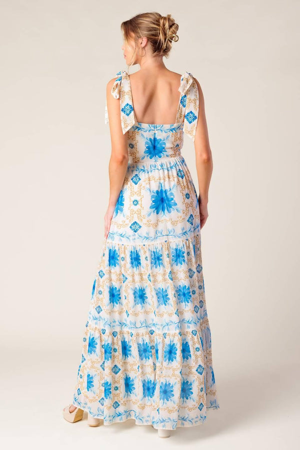 MY DEBUT WOVEN MAXI DRESS.