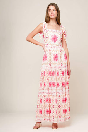 MY DEBUT WOVEN MAXI DRESS.
