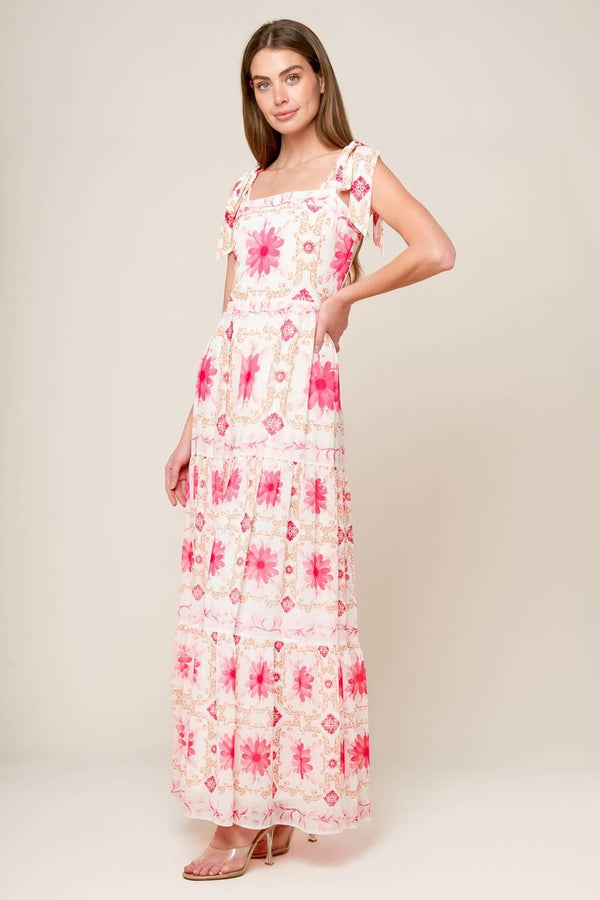 MY DEBUT WOVEN MAXI DRESS.