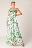 EVERYDAY BLISS WOVEN MAXI DRESS.