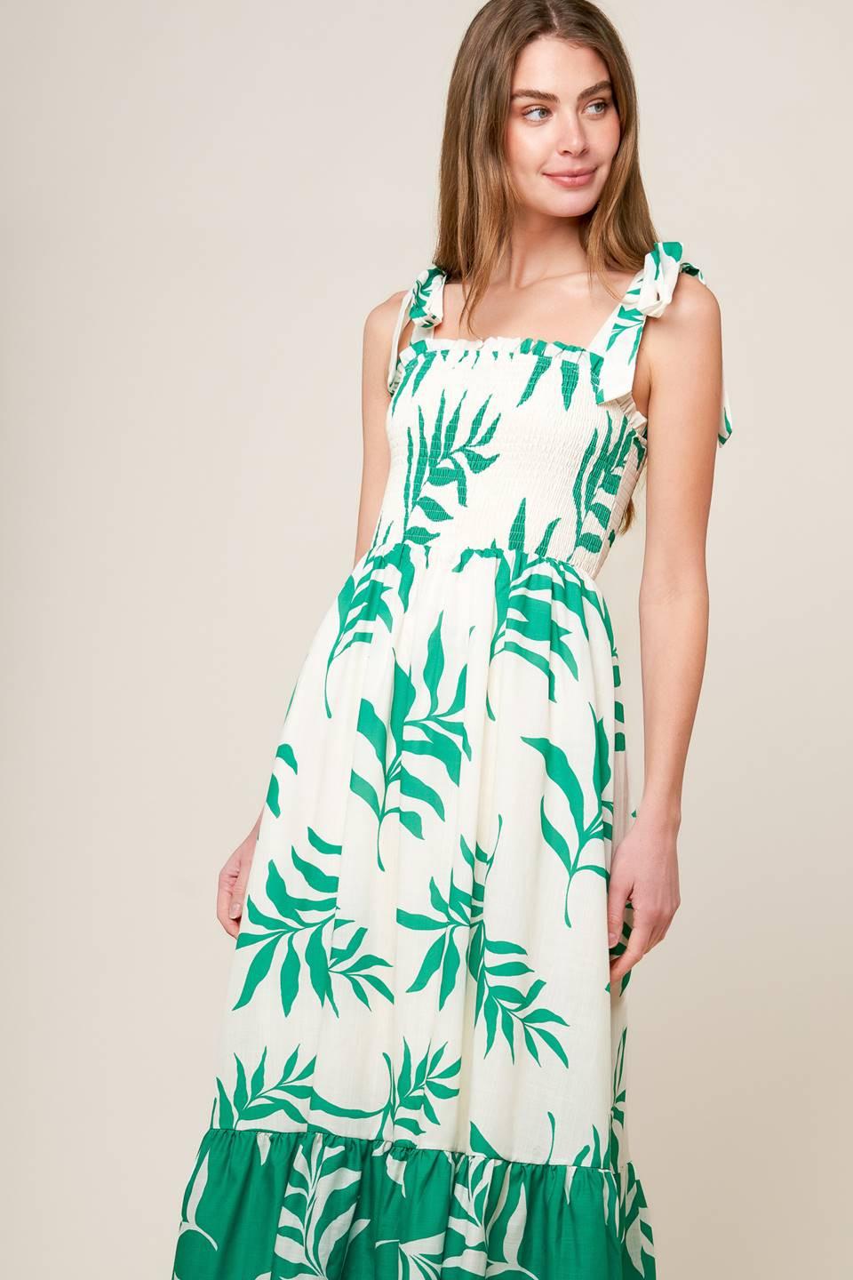 DREAM WITH ME WOVEN MAXI DRESS.
