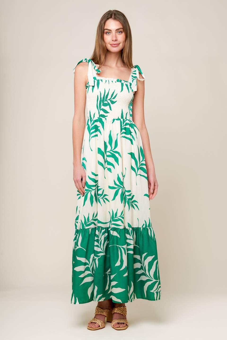 DREAM WITH ME WOVEN MAXI DRESS.