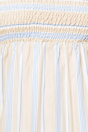 WAVES OF LIFT WOVEN MAXI DRESS.