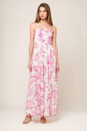IN THIS MOMENT WOVEN LACE MAXI DRESS.