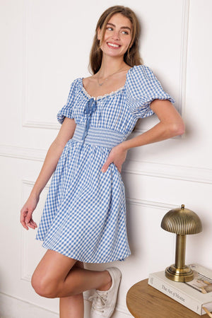 BREEZE THROUGH PARADISE WOVEN MINI DRESS - Flying Tomato - DRESSES - Flying Tomato