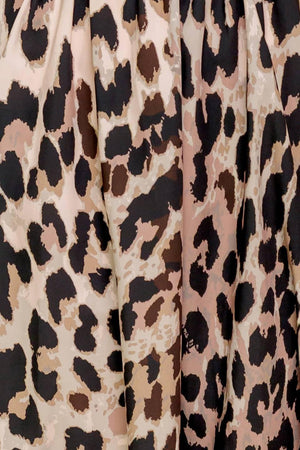 FLUTTER GLOW BALLET WOVEN MIDI DRESS.