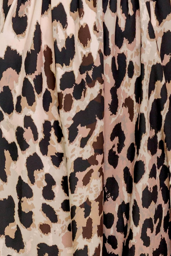 FLUTTER GLOW BALLET WOVEN MIDI DRESS.