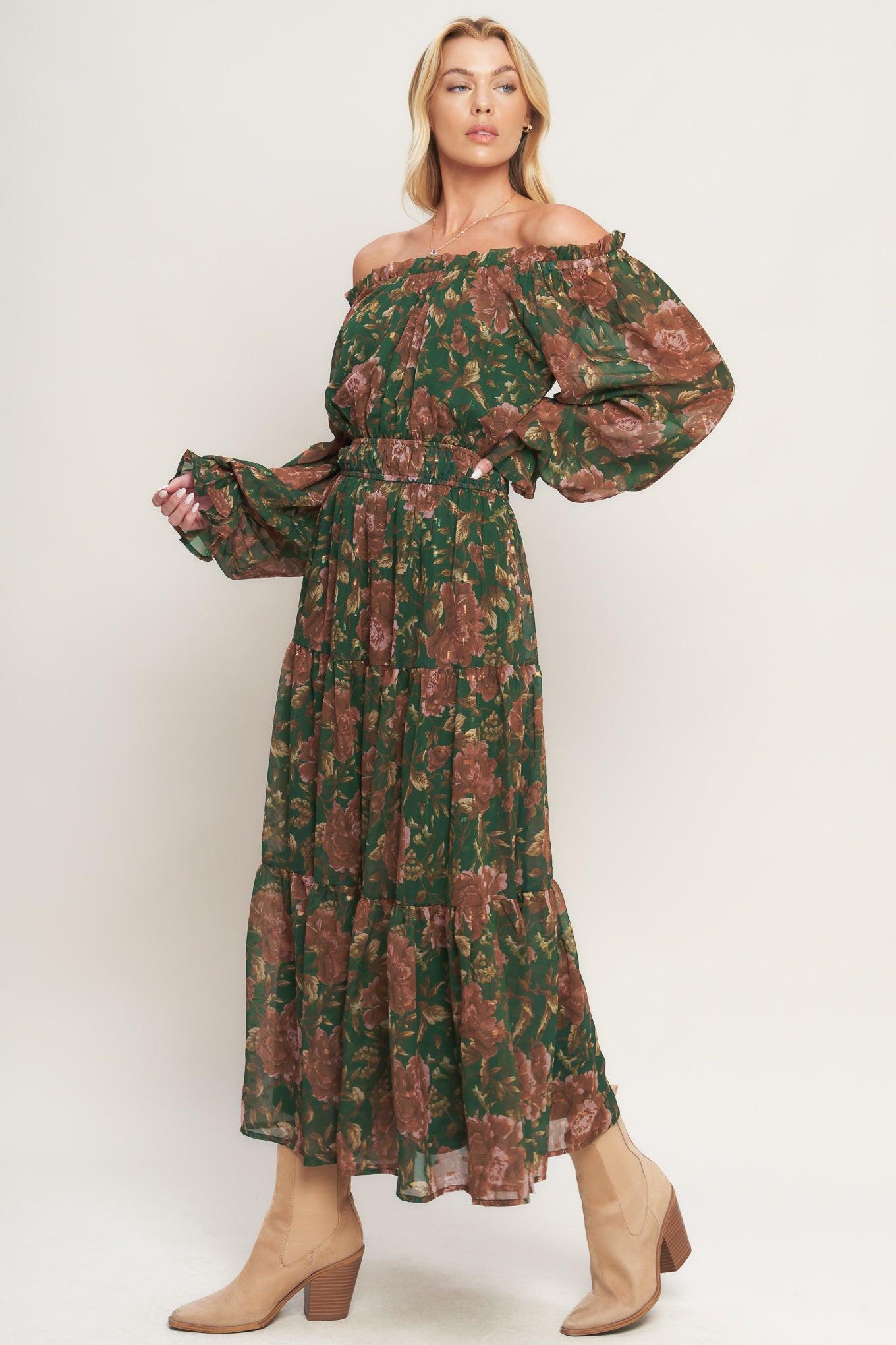 TERRACOTTA TRAIL WOVEN MIDI DRESS l FLYING TOMATO Flying Tomato TERRACOTTA TRAIL WOVEN MIDI DRESS l FLYING TOMATO Flying Tomato