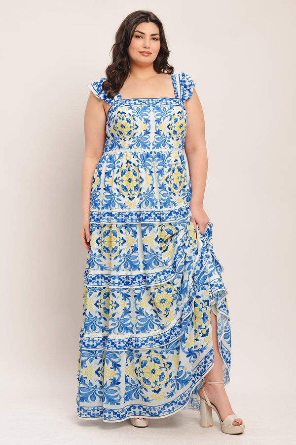 SALTY AIR SWEETHEART WOVEN MAXI DRESS - Flying Tomato - DRESSES - Flying Tomato