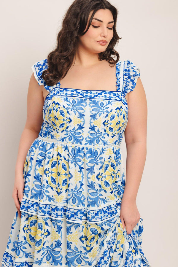 SALTY AIR SWEETHEART WOVEN MAXI DRESS - Flying Tomato - DRESSES - Flying Tomato