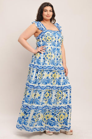 SALTY AIR SWEETHEART WOVEN MAXI DRESS - Flying Tomato - DRESSES - Flying Tomato