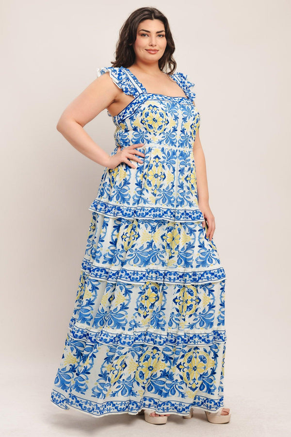 SALTY AIR SWEETHEART WOVEN MAXI DRESS - Flying Tomato - DRESSES - Flying Tomato