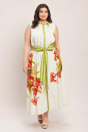 SPRING HEIRLOOM WOVEN MIDI DRESS - Flying Tomato - DRESSES - Flying Tomato