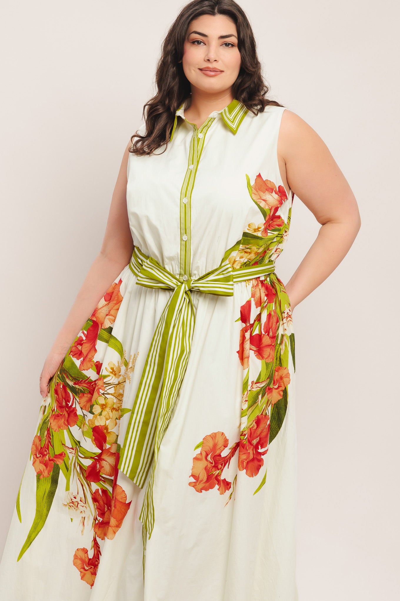 SPRING HEIRLOOM WOVEN MIDI DRESS - Flying Tomato - DRESSES - Flying Tomato