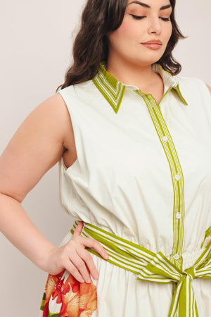 SPRING HEIRLOOM WOVEN MIDI DRESS - Flying Tomato - DRESSES - Flying Tomato