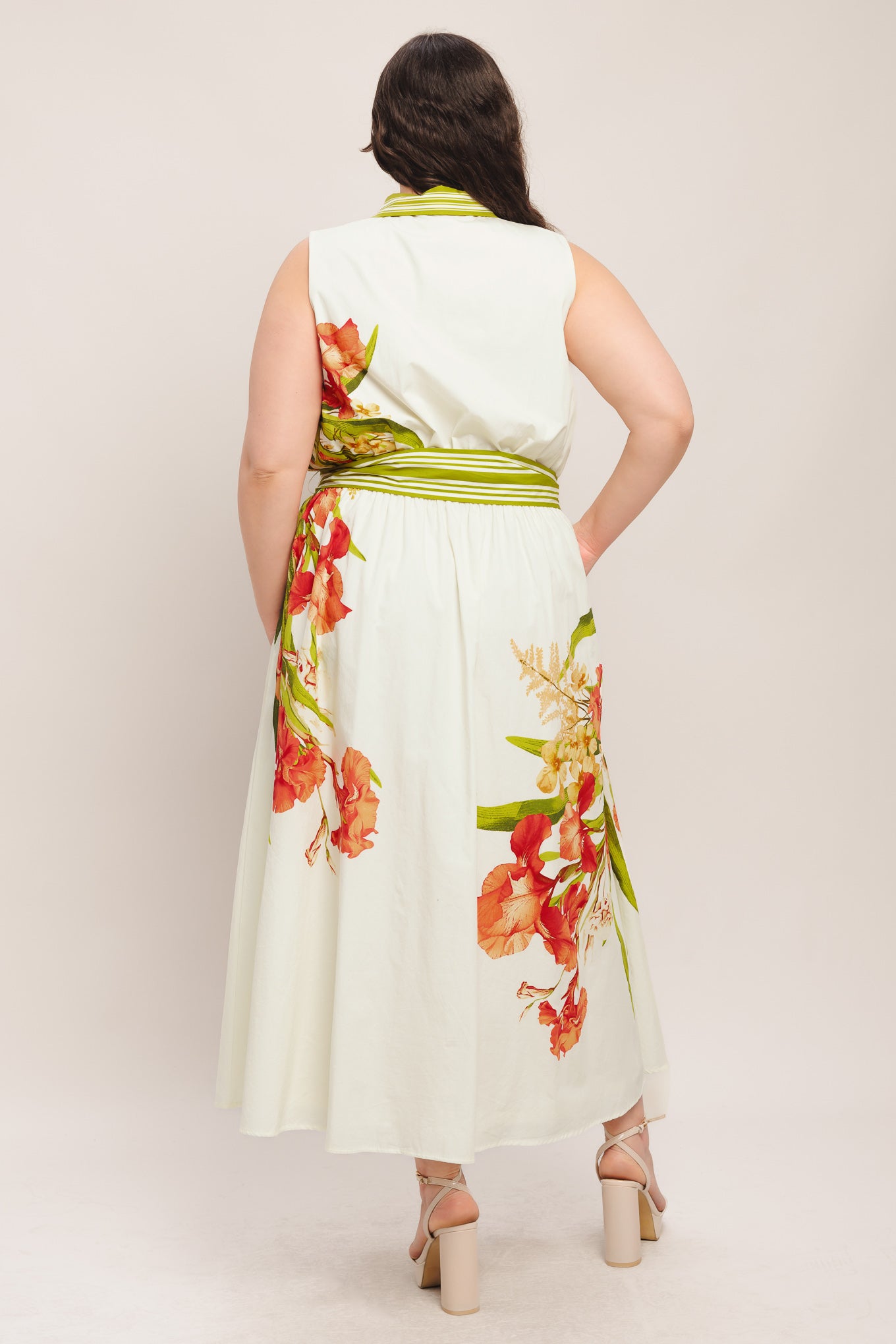 SPRING HEIRLOOM WOVEN MIDI DRESS - Flying Tomato - DRESSES - Flying Tomato