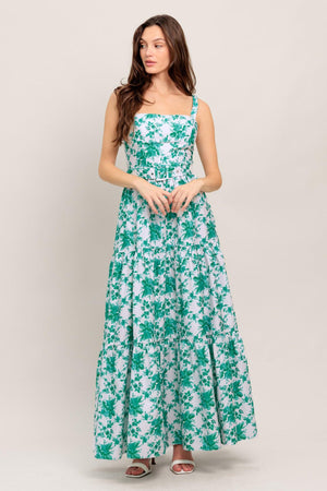 LOVE GROWS HERE WOVEN MAXI DRESS - Flying Tomato - DRESSES - Flying Tomato