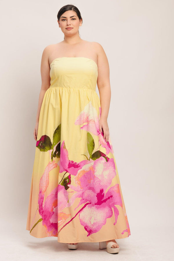DREAMY OMBRE WOVEN MAXI DRESS - Flying Tomato - DRESSES - Flying Tomato
