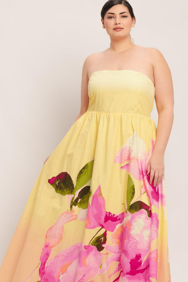 DREAMY OMBRE WOVEN MAXI DRESS - Flying Tomato - DRESSES - Flying Tomato