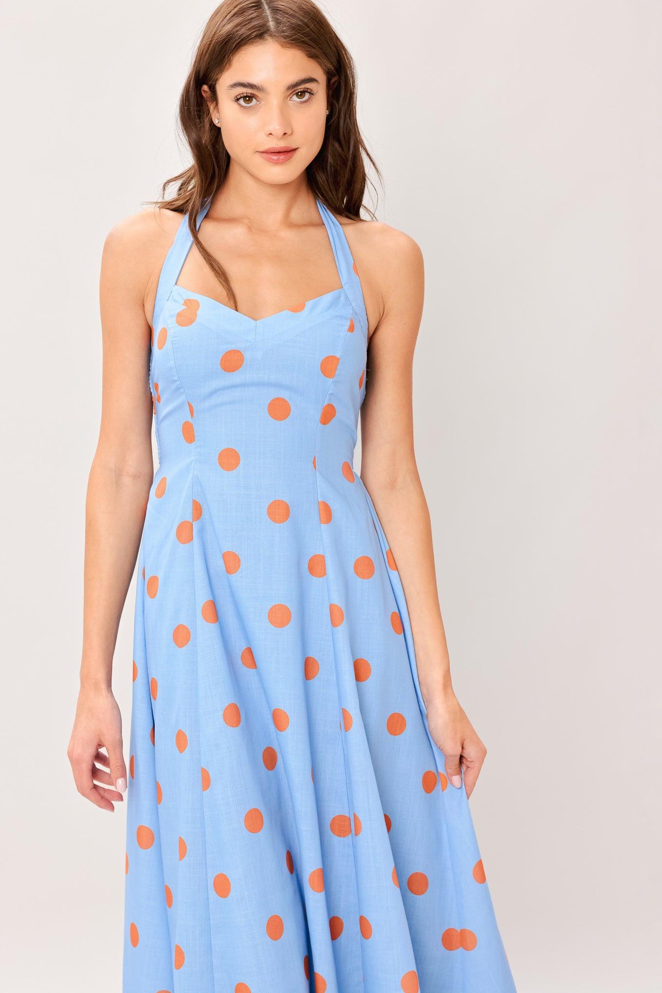 COTTON CANDY SKY WOVEN MIDI DRESS l FLYING TOMATO Flying Tomato COTTON CANDY SKY WOVEN MIDI DRESS l FLYING TOMATO Flying Tomato