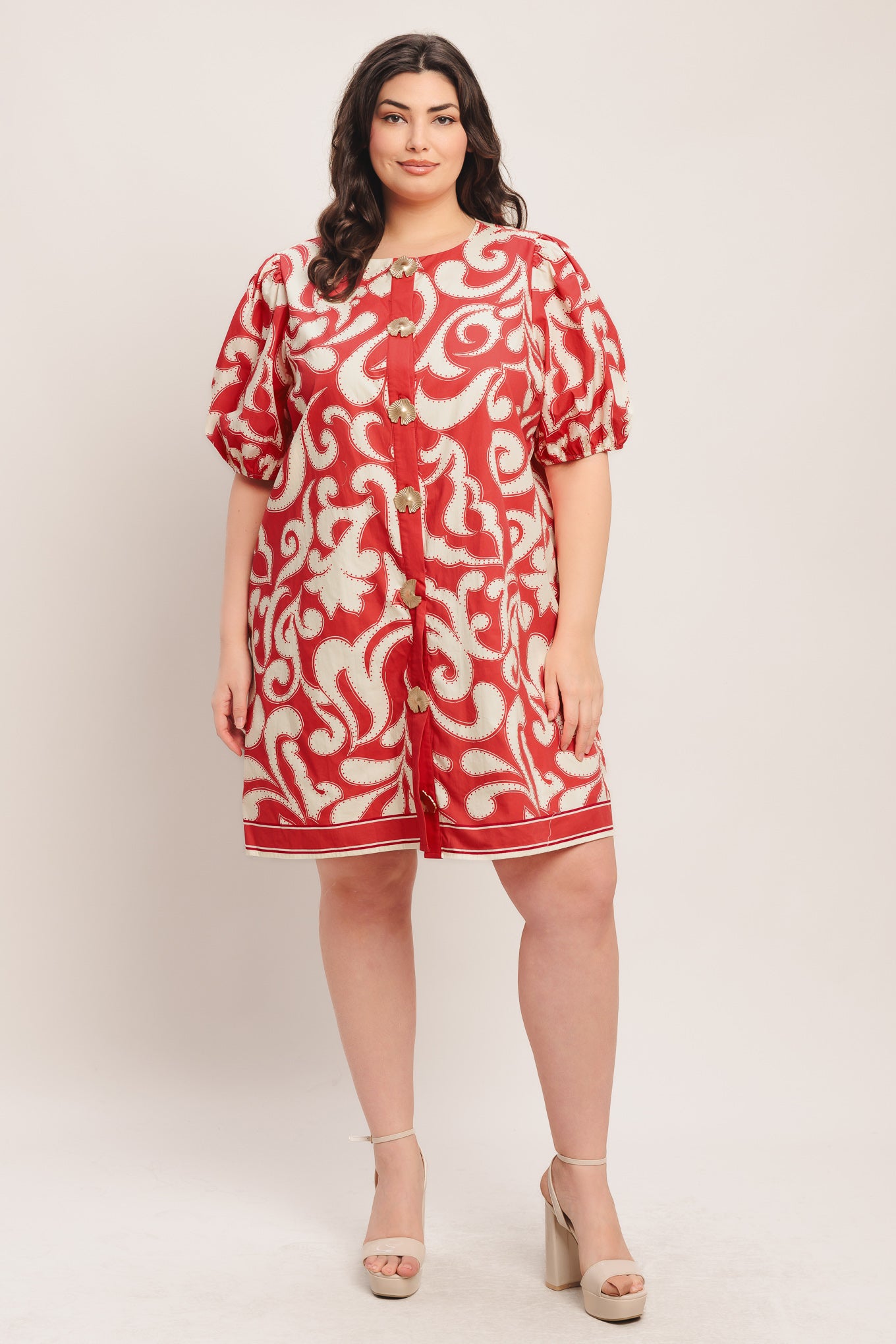 STRAIGHT & STRONG WOVEN MINI DRESS - Flying Tomato - DRESSES - Flying Tomato