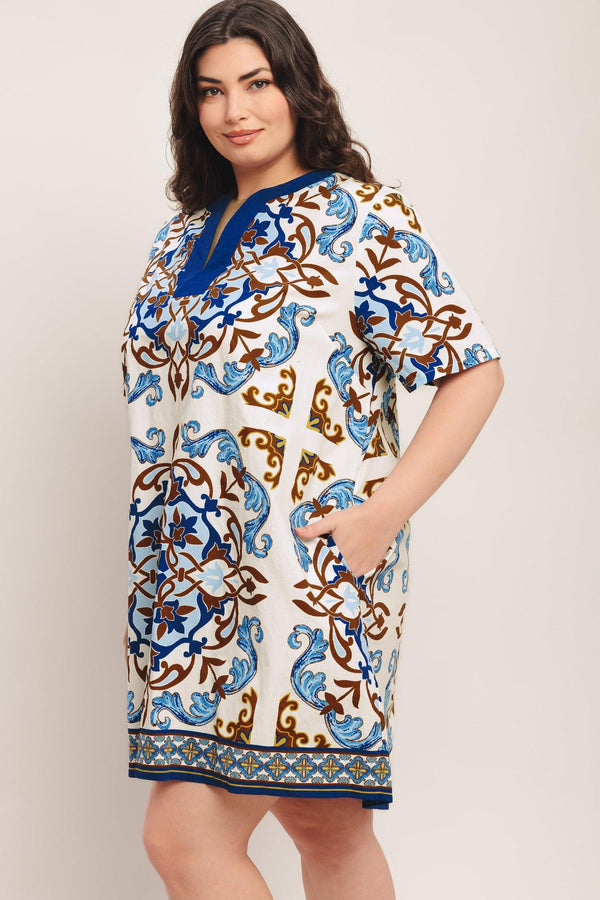 MEDITERRANEAN SOUL WOVEN MINI DRESS - Flying Tomato - DRESSES - Flying Tomato