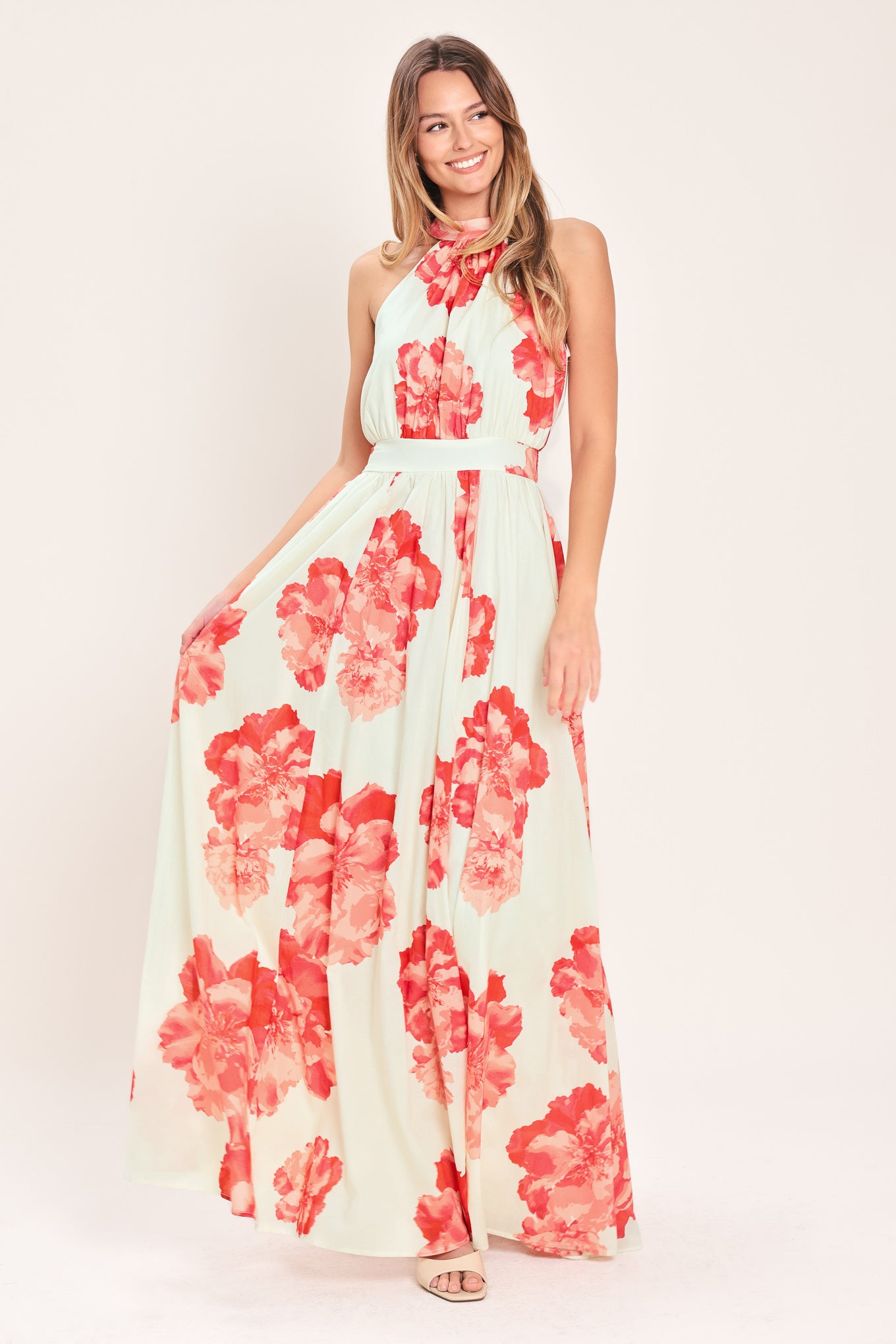 BLOOMING LOVE WOVEN MAXI DRESS l FLYING TOMATO Flying Tomato BLOOMING LOVE WOVEN MAXI DRESS l FLYING TOMATO Flying Tomato