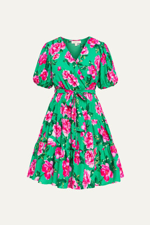 I KNOW MY OWN WORTH WOVEN MINI DRESS
