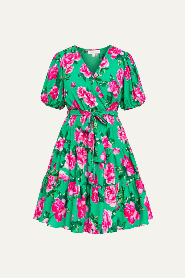 I KNOW MY OWN WORTH WOVEN MINI DRESS