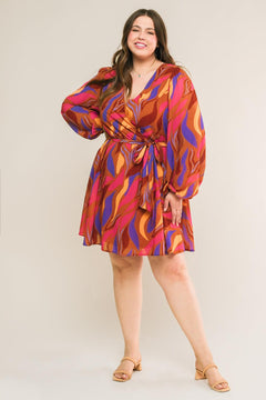 SHOW YOU OFF WOVEN MINI DRESS.