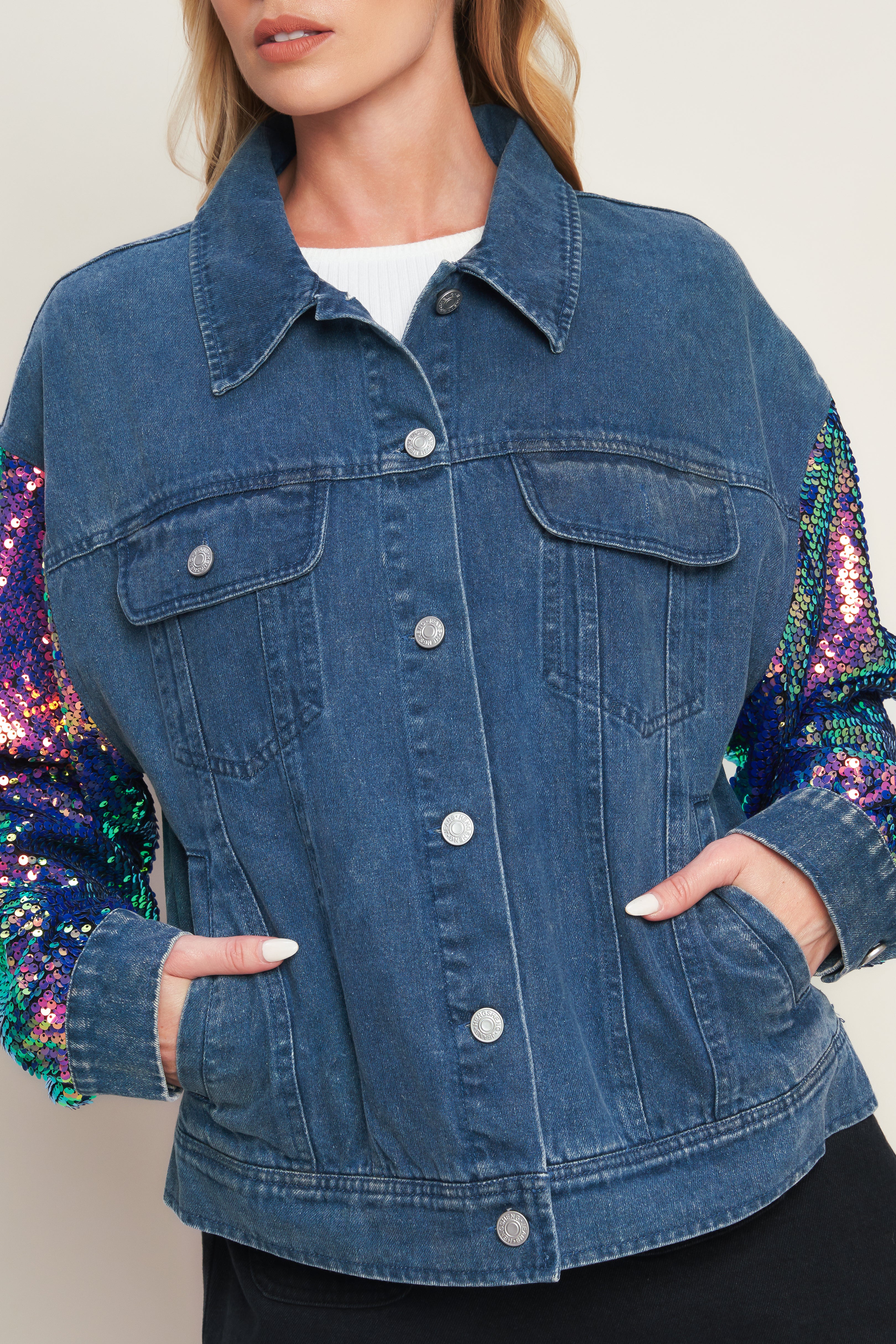 WALKING THE WALK DENIM JACKET