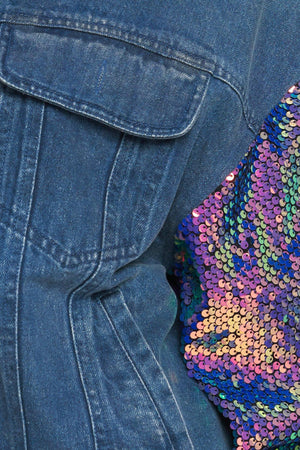 WALKING THE WALK DENIM JACKET.