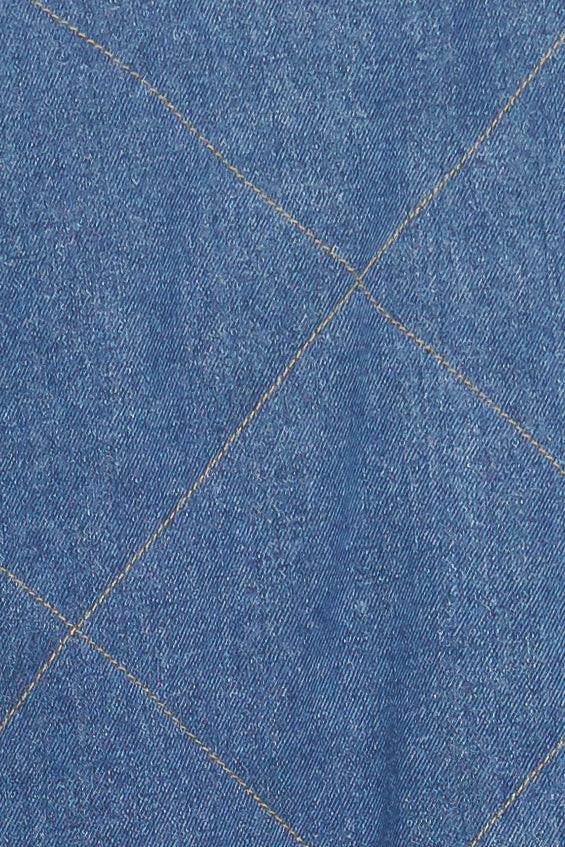 FOR GOOD QUILTED DENIM JACKET.