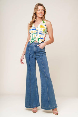 BON VOYAGE WOVEN VEST.