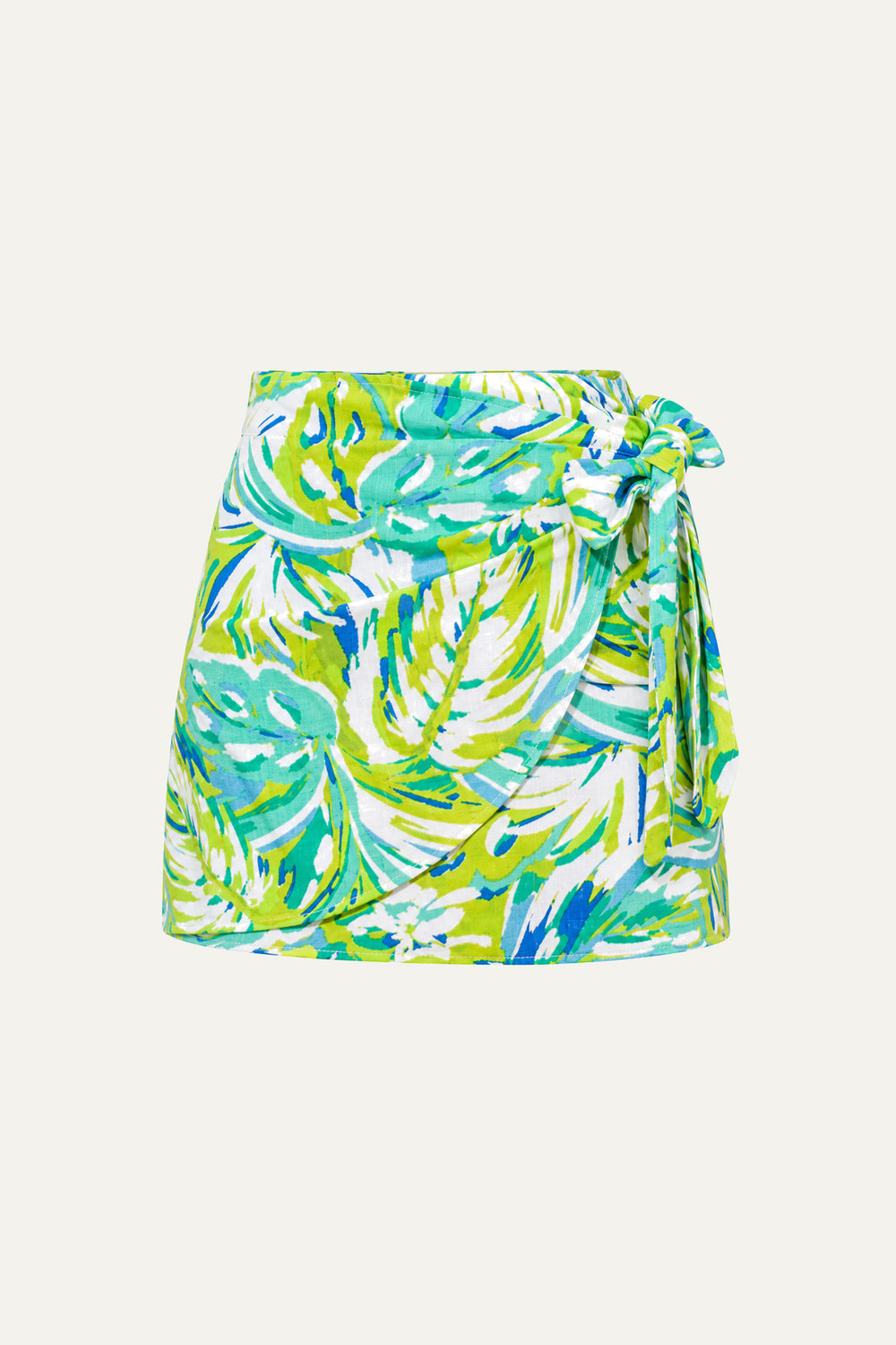 SPLASH AROUND WOVEN MINI SKIRT