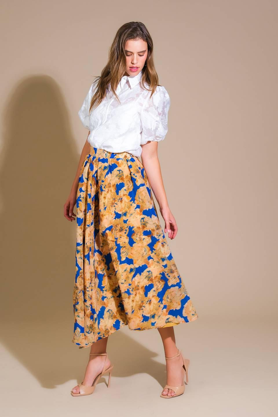SWEETEST HARMONIES WOVEN FULL SKIRT.