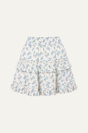 SUNLIT MOMENTS PRINT MINI SKIRT