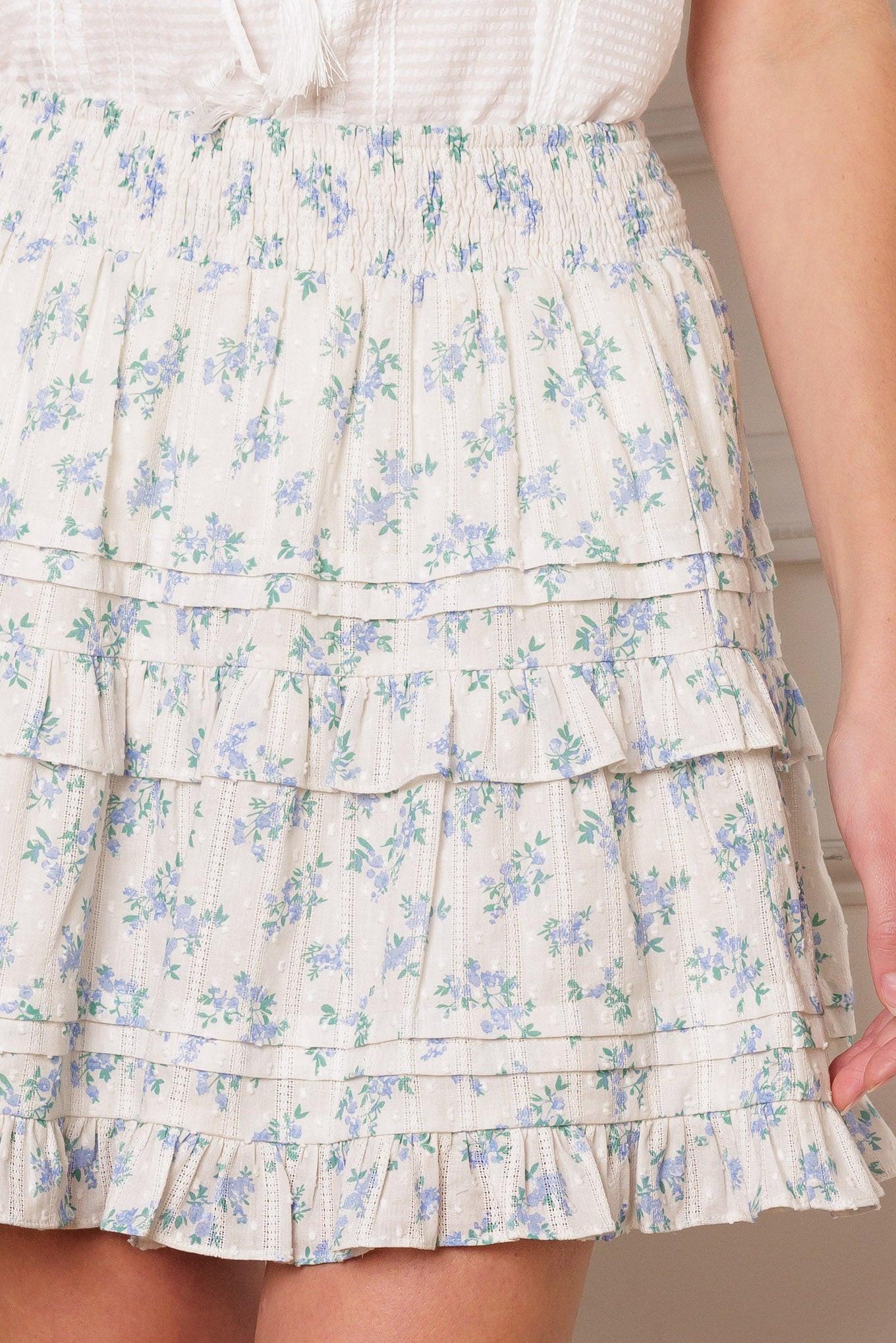 SUNLIT MOMENTS PRINT MINI SKIRT - Flying Tomato - SKIRTS - Flying Tomato
