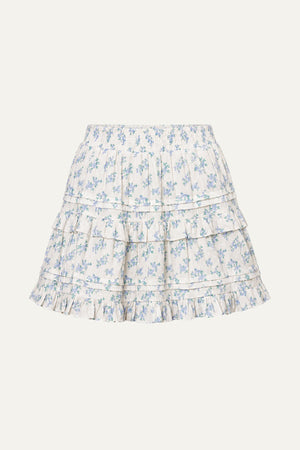 SUNLIT MOMENTS PRINT MINI SKIRT