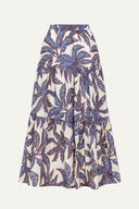 PETAL WALTZ WOVEN MAXI SKIRT