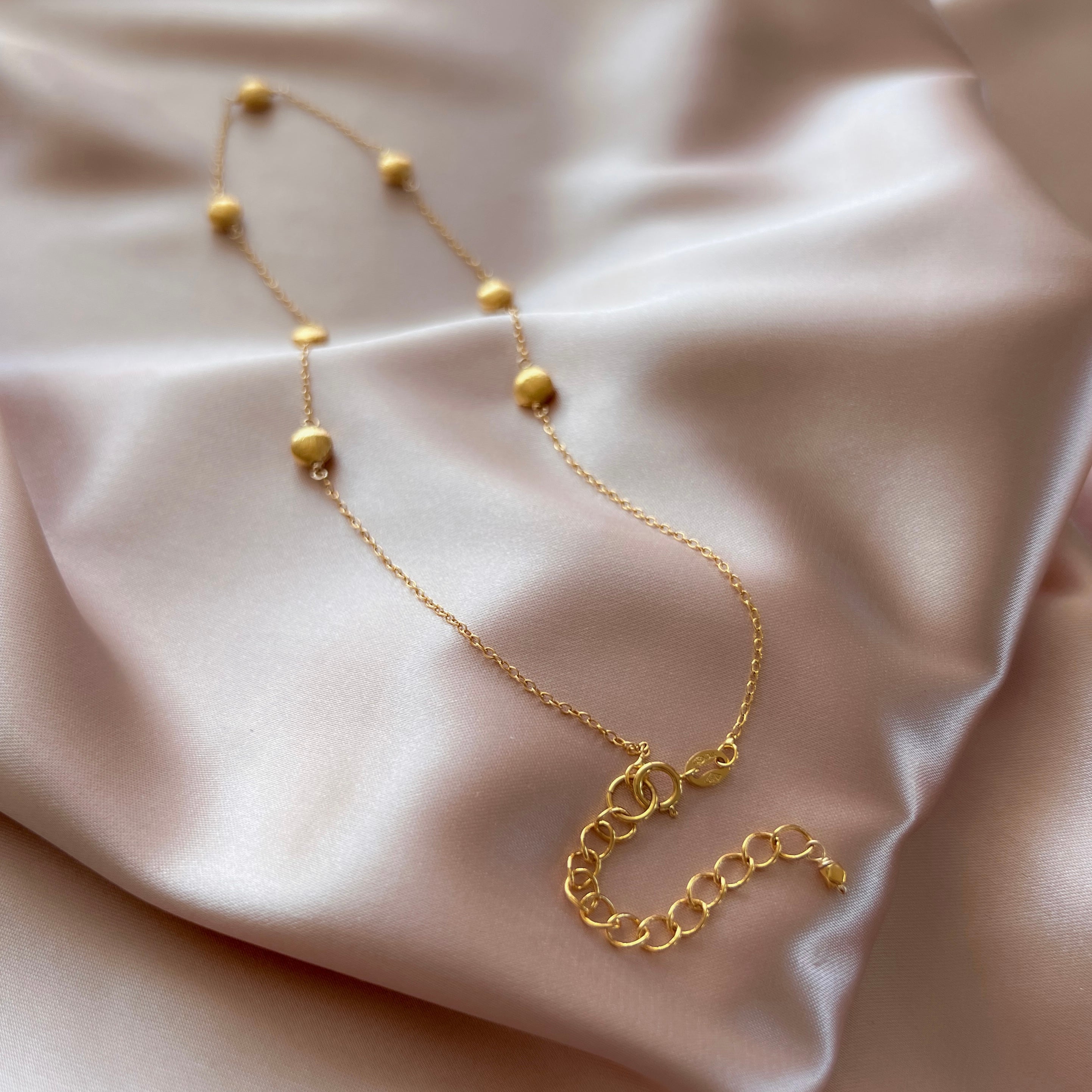 Gold Station Necklace