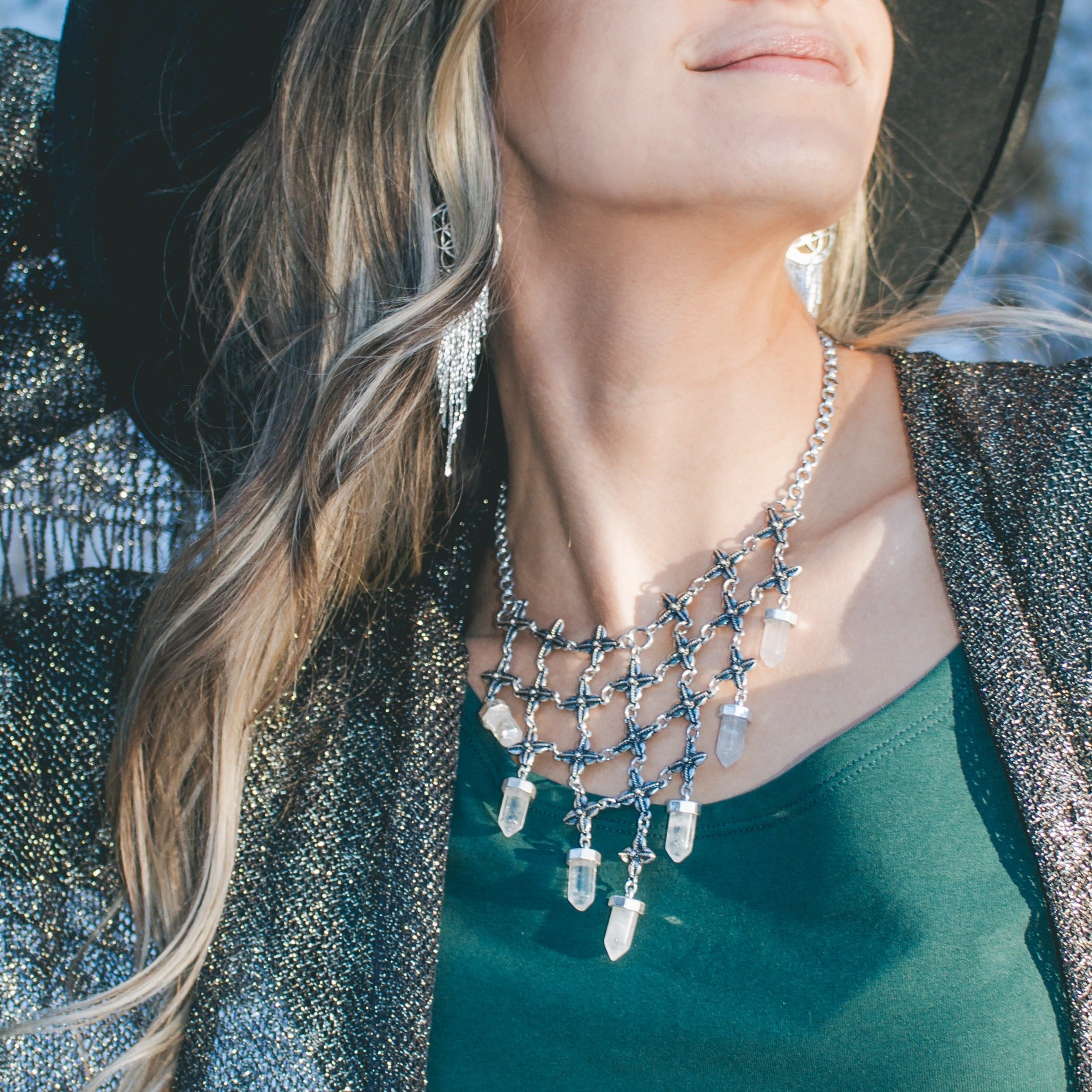 Shine On Necklace | Silver